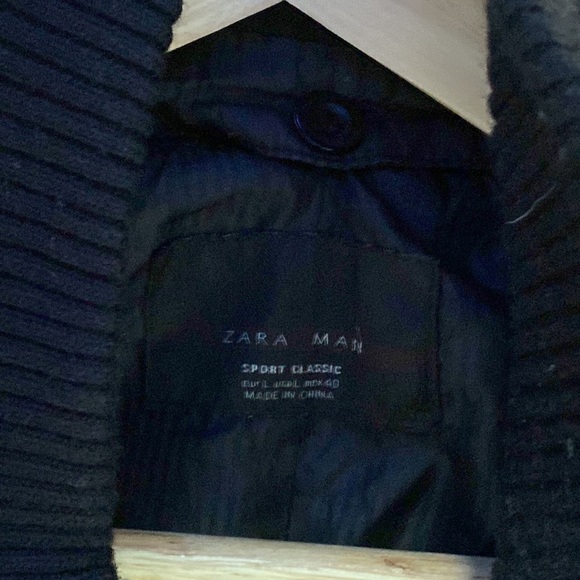 Zara Mens Pea Coat - Picture 9 of 9